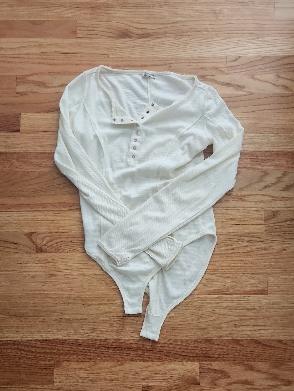 Free People Thermal Thong Bodysuit